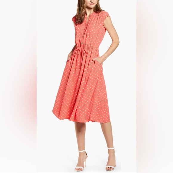 Anne Klein Dresses & Skirts - New Anne Klein Dot Print A-line Dress